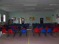 The large hall in meeting configuration view 2